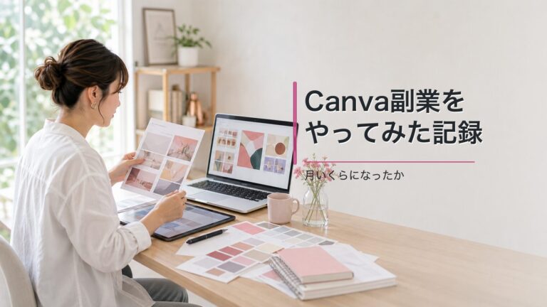 CanvaやAIを副業に活かしたい人向けの記事