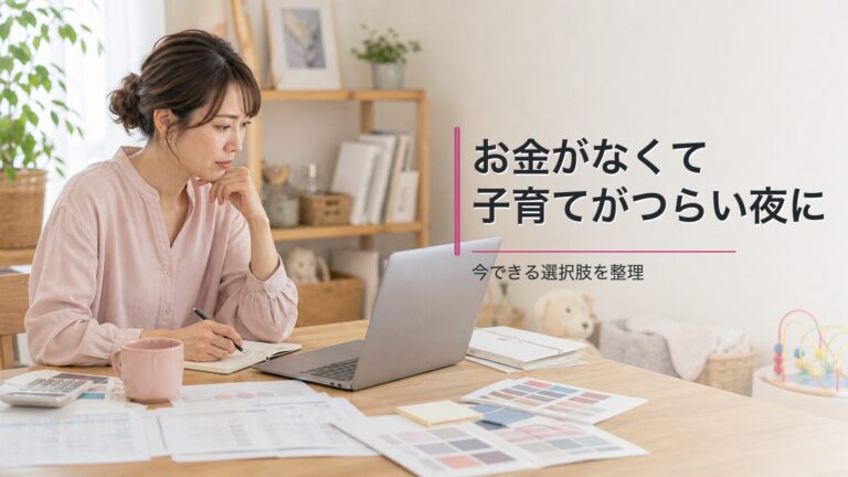 在宅ワークやお金の不安を整理したい人向けの記事