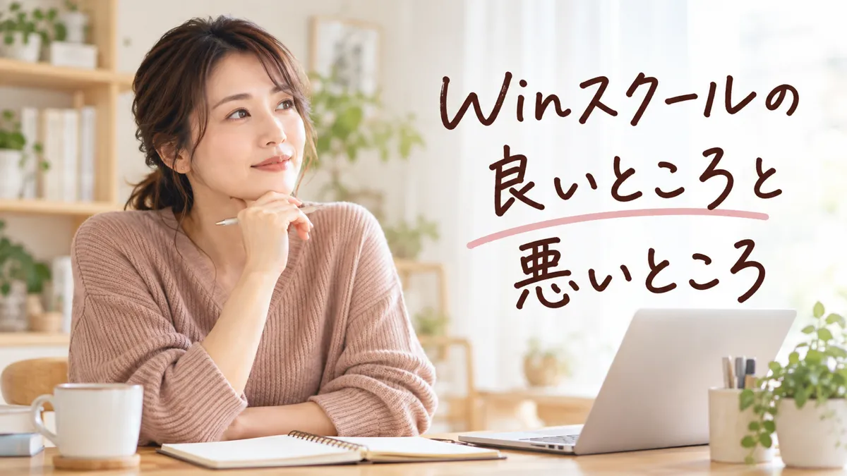 Winスクールの評判は？良いところと悪いところ｜料金も確認